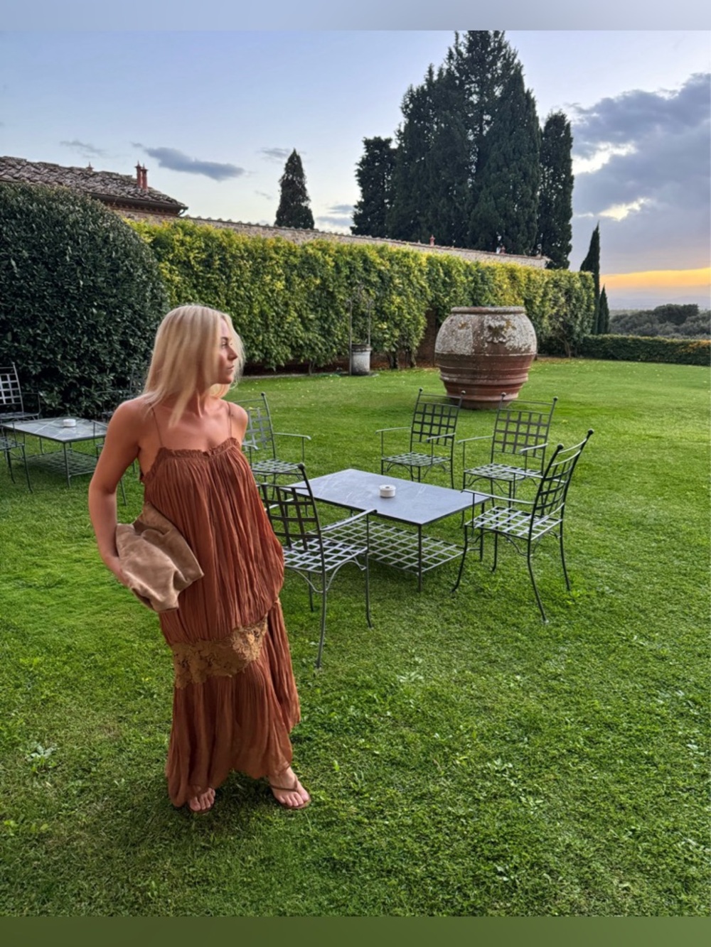 Zara  Wrinkled Embroidered Dress - Picture 11 of 15